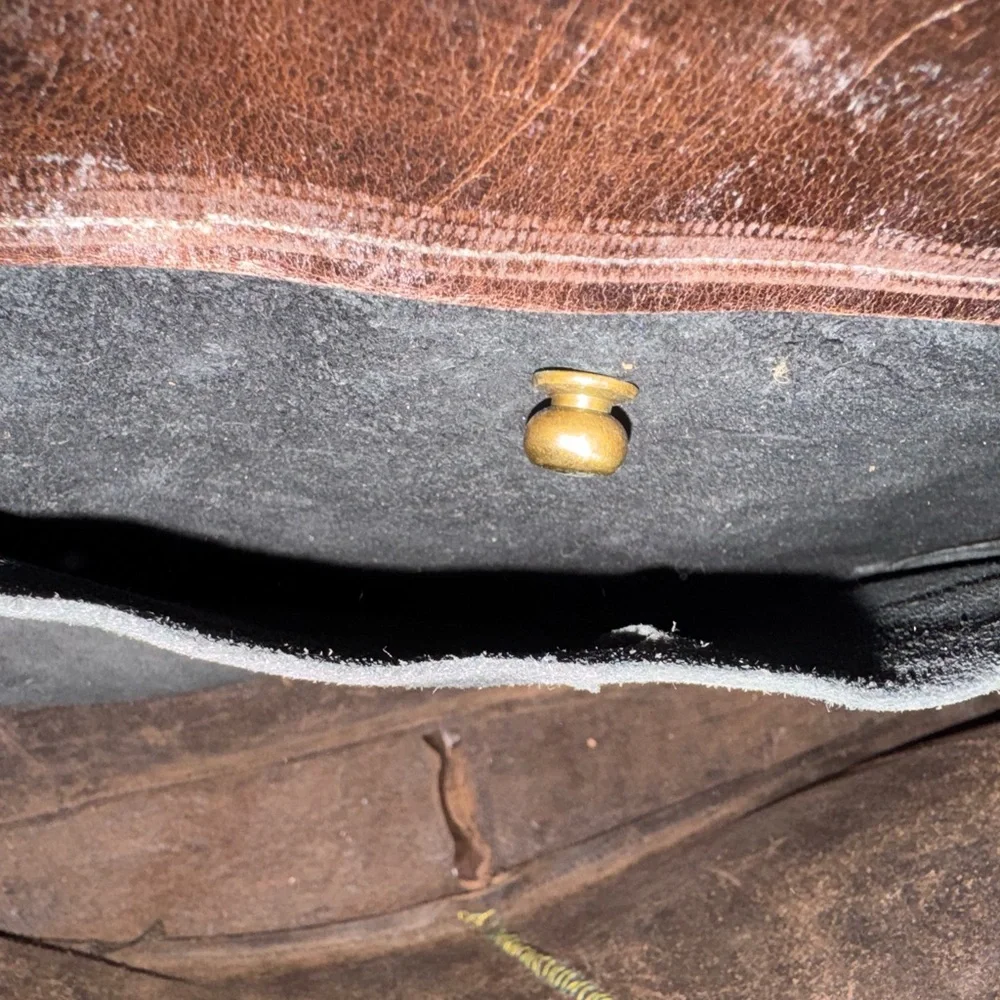 Brown Leather Men's Bag
